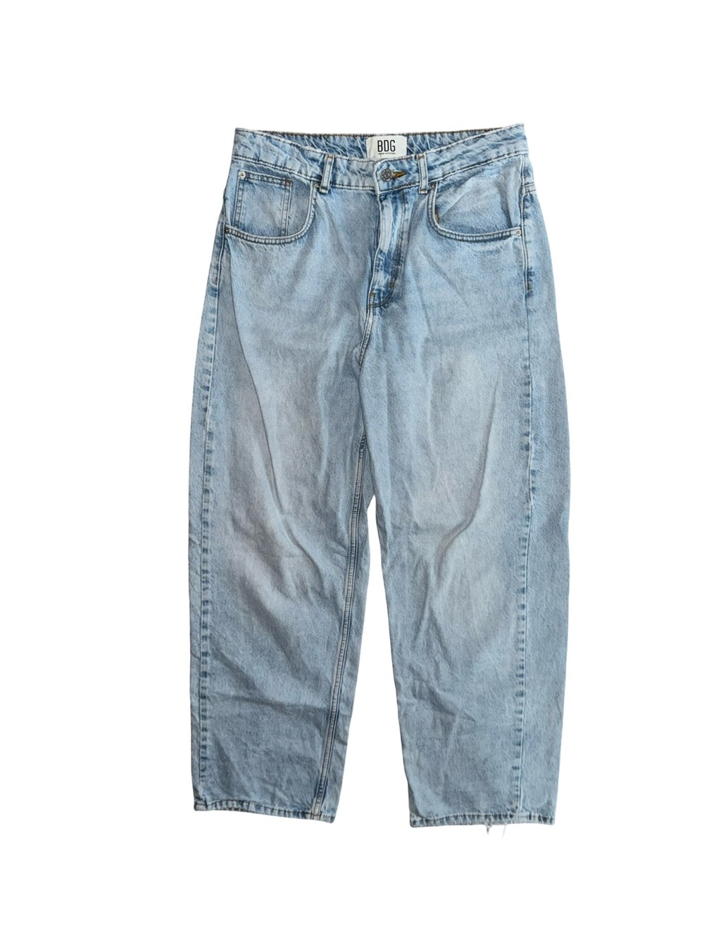 urban Outfitters BDG High rise Baggy‎ jeans light wash 90s retro relaxed sz 30W